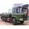 dongfeng flacher Kopf Militär 6 * 6 LKWs zum Verkauf EQ2082 mit Tend und Winde